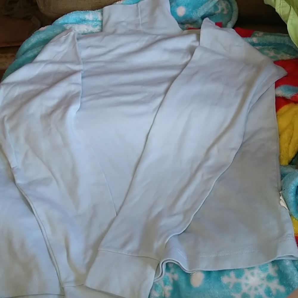 Large Blue long sleeve top